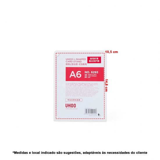 Expositor Porta Retrato A6 Personalizado para Brindes Expositor Porta Retrato A6 Personalizado para Brindes