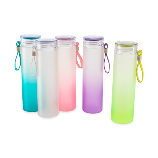 Garrafa de Vidro 450ml Personalizada Garrafa de Vidro 450ml Personalizada