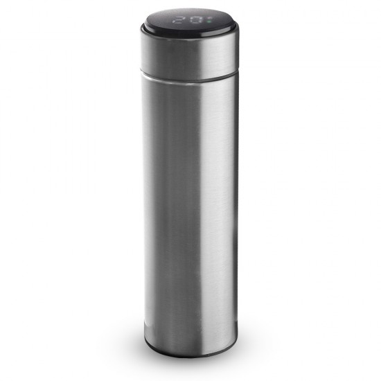 Garrafa Inox 500 ml com Display LED Personalizada Garrafa Inox 500 ml com Display LED Personalizada