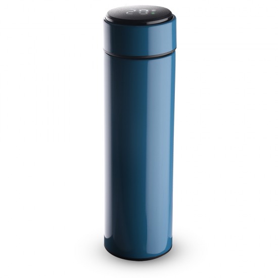 Garrafa Inox 500 ml com Display LED Personalizada Garrafa Inox 500 ml com Display LED Personalizada