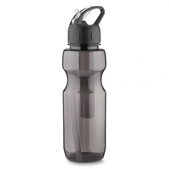 Garrafa Plástica com Porta Gelo Personalizada Garrafa Plástica com Porta Gelo Personalizada