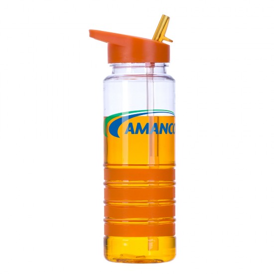 Garrafa Plástica e Canudo Personalizada Garrafa Plástica e Canudo Personalizada