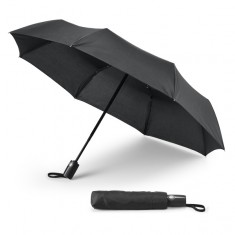 Guarda-chuva em Pongee 190T dobrável com abertura e fecho automático Personalizada