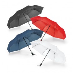 Guarda-chuva dobrável em poliéster 190T com abertura automática Personalizada