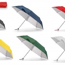Guarda-chuva dobrável em poliéster 190T dobrável Personalizada