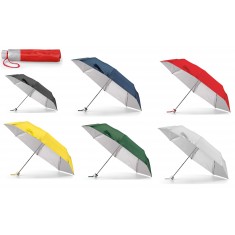 Guarda-chuva dobrável em poliéster 190T dobrável Personalizada