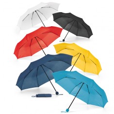Guarda-chuva em poliéster 190T dobrável Personalizada