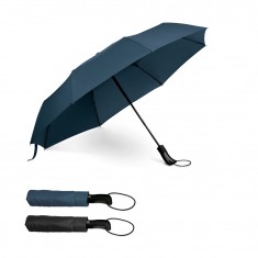 Guarda-chuva dobrável em 190T pongee com abertura automática Personalizada
