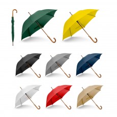 Guarda-chuva em 190T pongee com abertura automática Personalizada