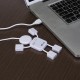 Hub Boneco com 4 Entradas USB Personalizado Hub Boneco com 4 Entradas USB Personalizado