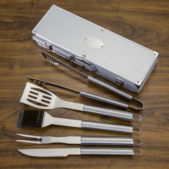 Kit Churrasco 5 peças Personalizado Kit Churrasco 5 peças Personalizado
