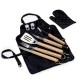 Kit Churrasco Avental 6 peças Personalizado Kit Churrasco Avental 6 peças Personalizado