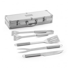 Kit churrasco em estojo de alumínio Personalizado