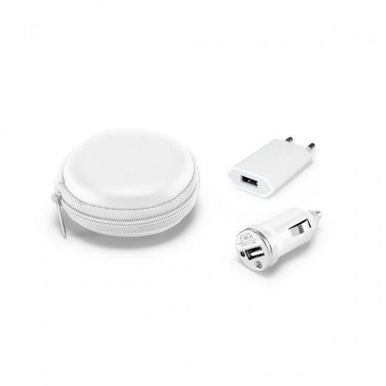 Kit de Carregadores USB para Brindes Kit de Carregadores USB para Brindes