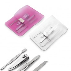Kit de manicure de 4 peças para manicure em bolsa de PVC Personalizado