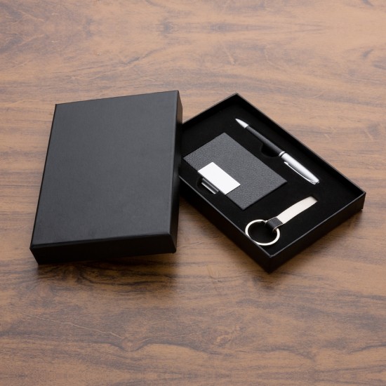 Kit Executivo 3 Peças Personalizado com Logo Kit Executivo 3 Peças Personalizado com Logo