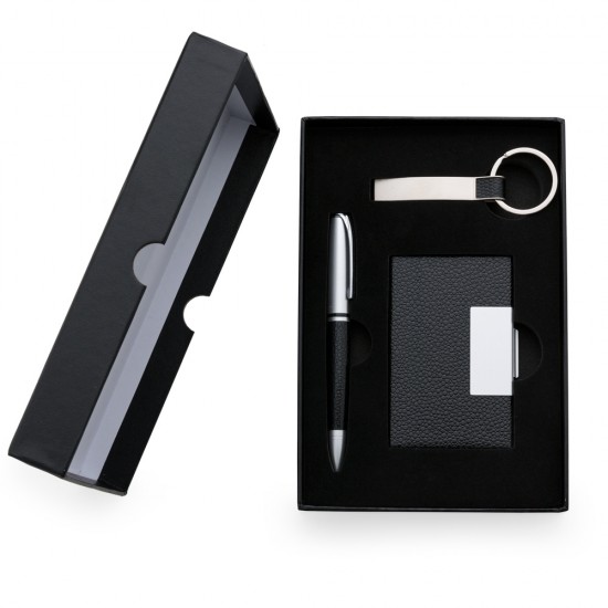 Kit Executivo 3 Peças Personalizado com Logo Kit Executivo 3 Peças Personalizado com Logo
