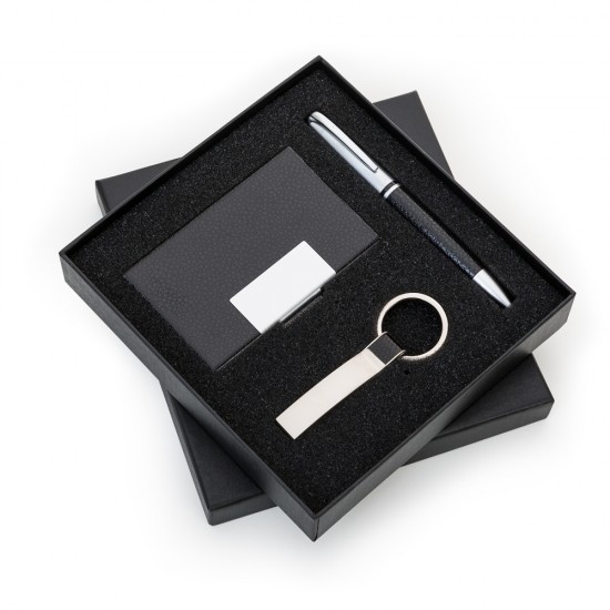 Kit Executivo 3 Peças Personalizado com Logo Kit Executivo 3 Peças Personalizado com Logo