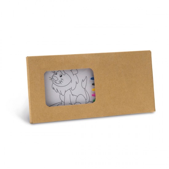 Kit para Pintar em Caixa de Cartão Personalizado Kit para Pintar em Caixa de Cartão Personalizado