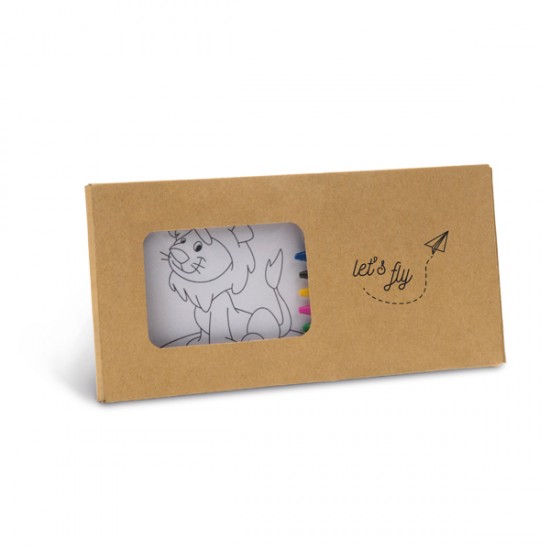 Kit para Pintar em Caixa de Cartão Personalizado Kit para Pintar em Caixa de Cartão Personalizado