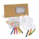 Kit para Pintar em Caixa de Cartão Personalizado Kit para Pintar em Caixa de Cartão Personalizado