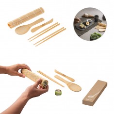Kit para sushi em bambu Personalizado