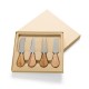 Kit Queijo 4 Peças com Logo Kit Queijo 4 Peças com Logo