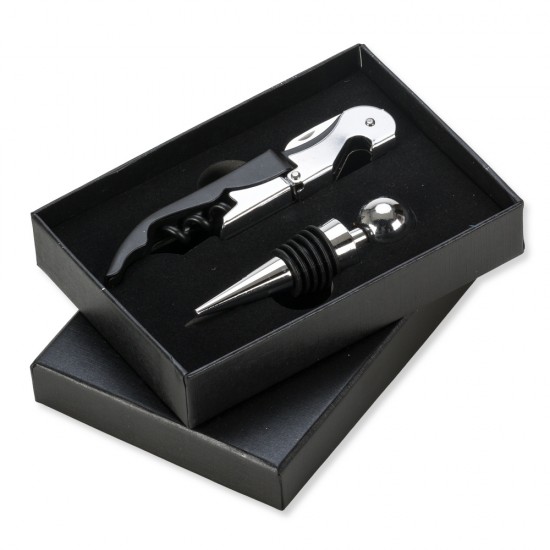 Kit Vinho 2 Peças para Brindes com Logo Kit Vinho 2 Peças para Brindes com Logo