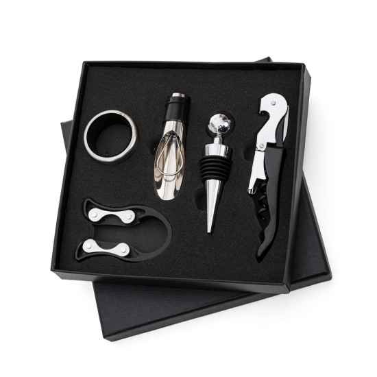 Kit Vinho 5 peças Personalizado Kit Vinho 5 peças Personalizado