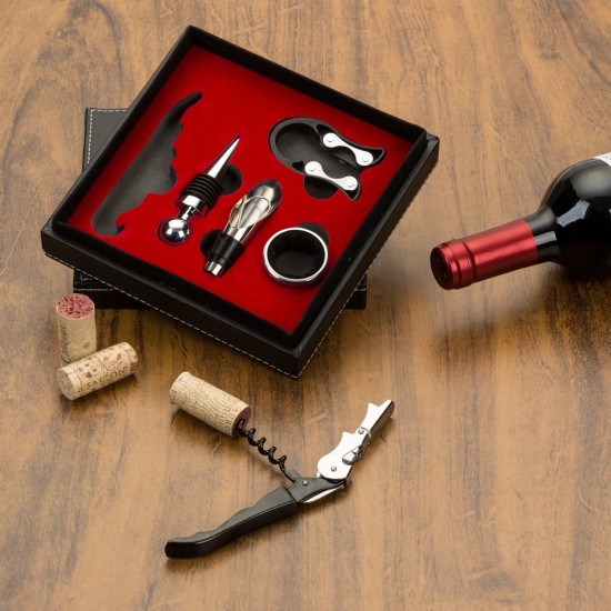 Kit Vinho Personalizado com Logo Kit Vinho Personalizado com Logo