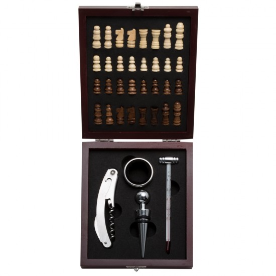 Kit Vinho Xadrez Personalizado Kit Vinho Xadrez Personalizado
