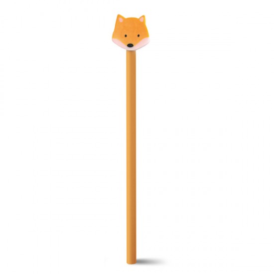 Lápis com Boneco de Borracha Personalizado Lápis com Boneco de Borracha Personalizado