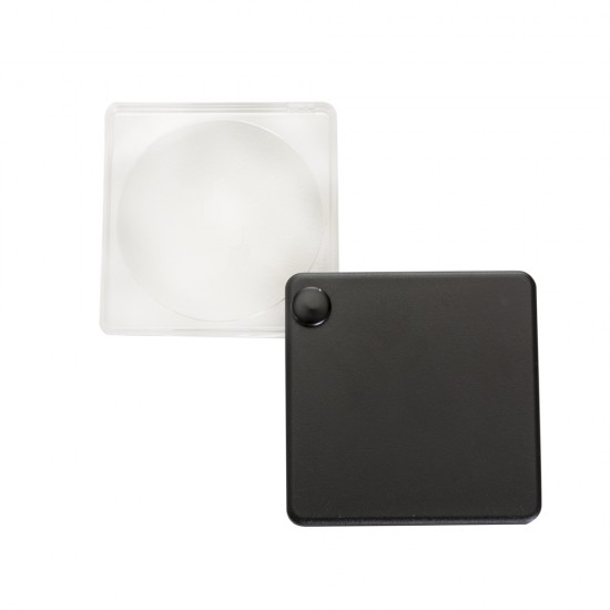 Lupa com capa plástica preto Personalizada Lupa com capa plástica preto Personalizada