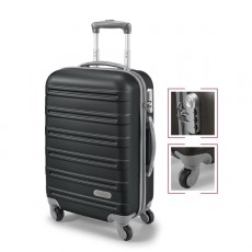 Mala de viagem executivo em ABS com interior forrado 36 L Personalizada