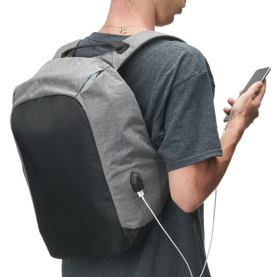 Mochila Anti-Furto USB Personalizada Mochila Anti-Furto USB Personalizada