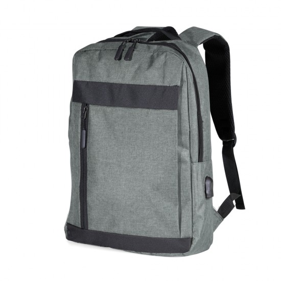 Mochila de Nylon USB 21L Personalizada Mochila de Nylon USB 21L Personalizada