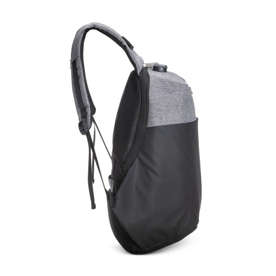 Mochila de Poliéster Anti-Furto USB com Segredo para Brindes Mochila de Poliéster Anti-Furto USB com Segredo para Brindes