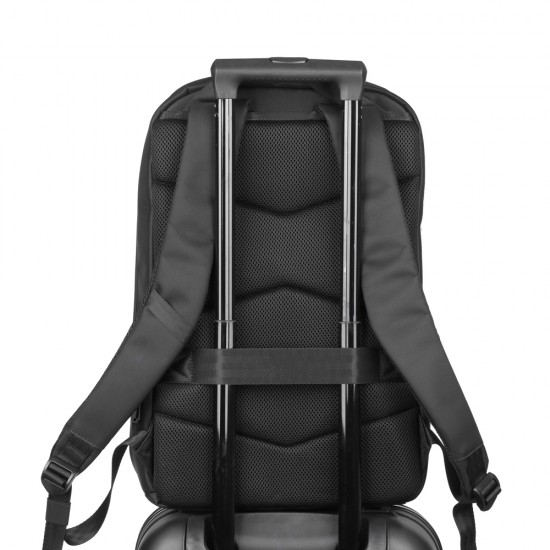 Mochila de Poliéster USB 23 Litros para Brindes Mochila de Poliéster USB 23 Litros para Brindes