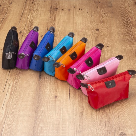 Necessaire de Nylon Personalizada com Logo Necessaire de Nylon Personalizada com Logo