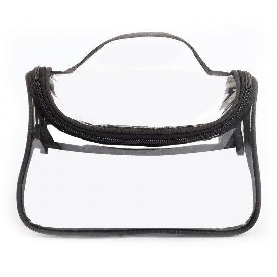 Necessaire de pvc com zíper na cor preta Para Brinde Personalizado Necessaire de pvc com zíper na cor preta Para Brinde Personalizado