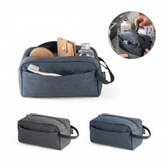 Bolsa de cosméticos em 600D poliéster reciclado Personalizada