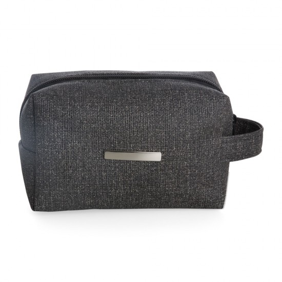 Necessaire Puff Jeans Sintético Personalizada Necessaire Puff Jeans Sintético Personalizada