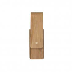 Pen Drive 4GB Giratório Bambu Personalizado
