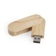 Pen Drive de Madeira Giratório 4GB Promocional Pen Drive de Madeira Giratório 4GB Promocional