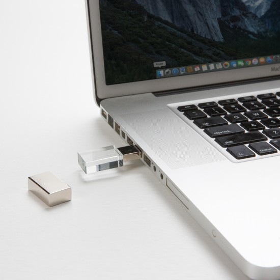 Pen Drive Vidro 4GB Personalizado Pen Drive Vidro 4GB Personalizado