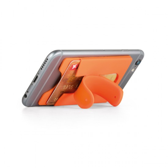Porta Cartões para Celular com Logo Porta Cartões para Celular com Logo