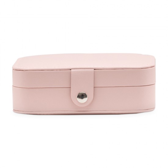 Porta joias de couro sintético com revestimento aveludado Personalizado Porta joias de couro sintético com revestimento aveludado Personalizado