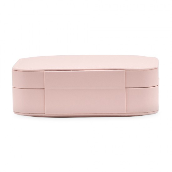 Porta joias de couro sintético com revestimento aveludado Personalizado Porta joias de couro sintético com revestimento aveludado Personalizado
