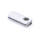 Power Bank Plástico com Indicador Led e Lanterna Personalizado Power Bank Plástico com Indicador Led e Lanterna Personalizado