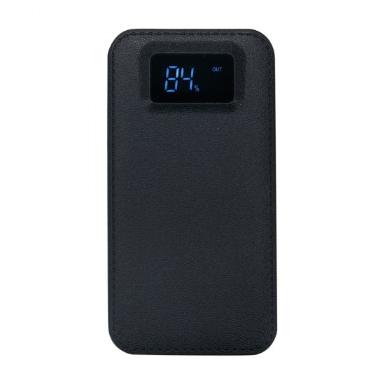 Power Bank Plástico com Visor Digital Personalizado Power Bank Plástico com Visor Digital Personalizado